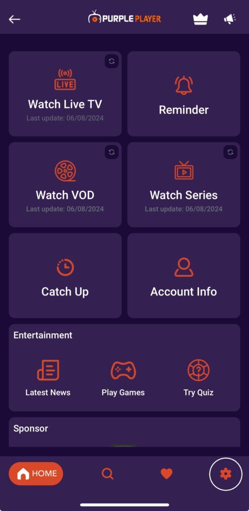 How to refresh the content?