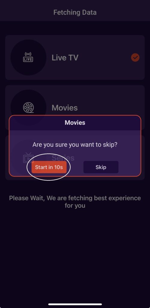 How to refresh the content?